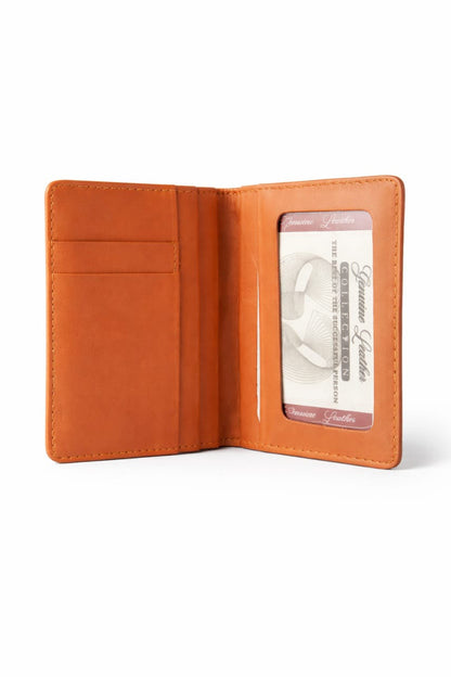 Genuine Leather Slim Wallet for Men – RFID Blocking Minimalist Front Pocket Wallet | Premium Quality | Velto